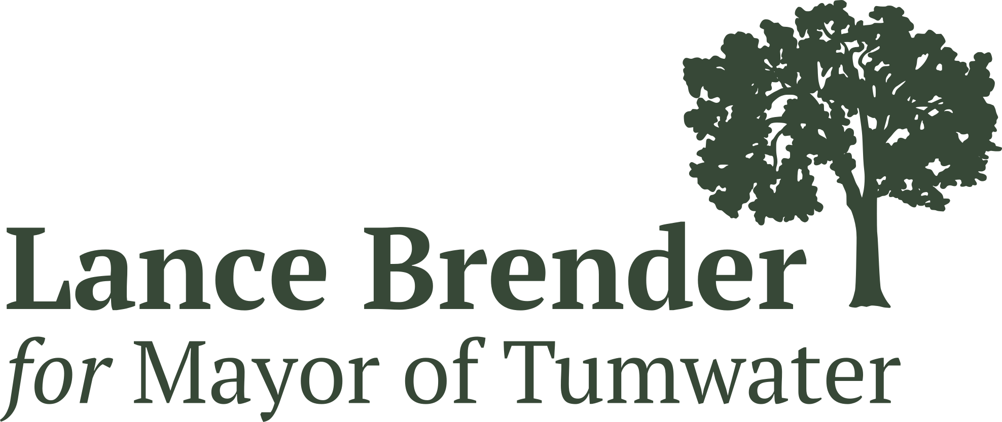 Lance Brender for Mayor of Tumwater